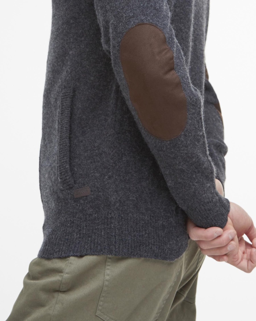 essential patch zip-through jumper