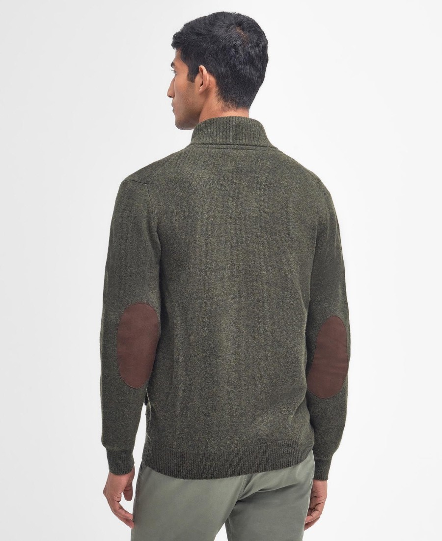 essential patch zip-through jumper