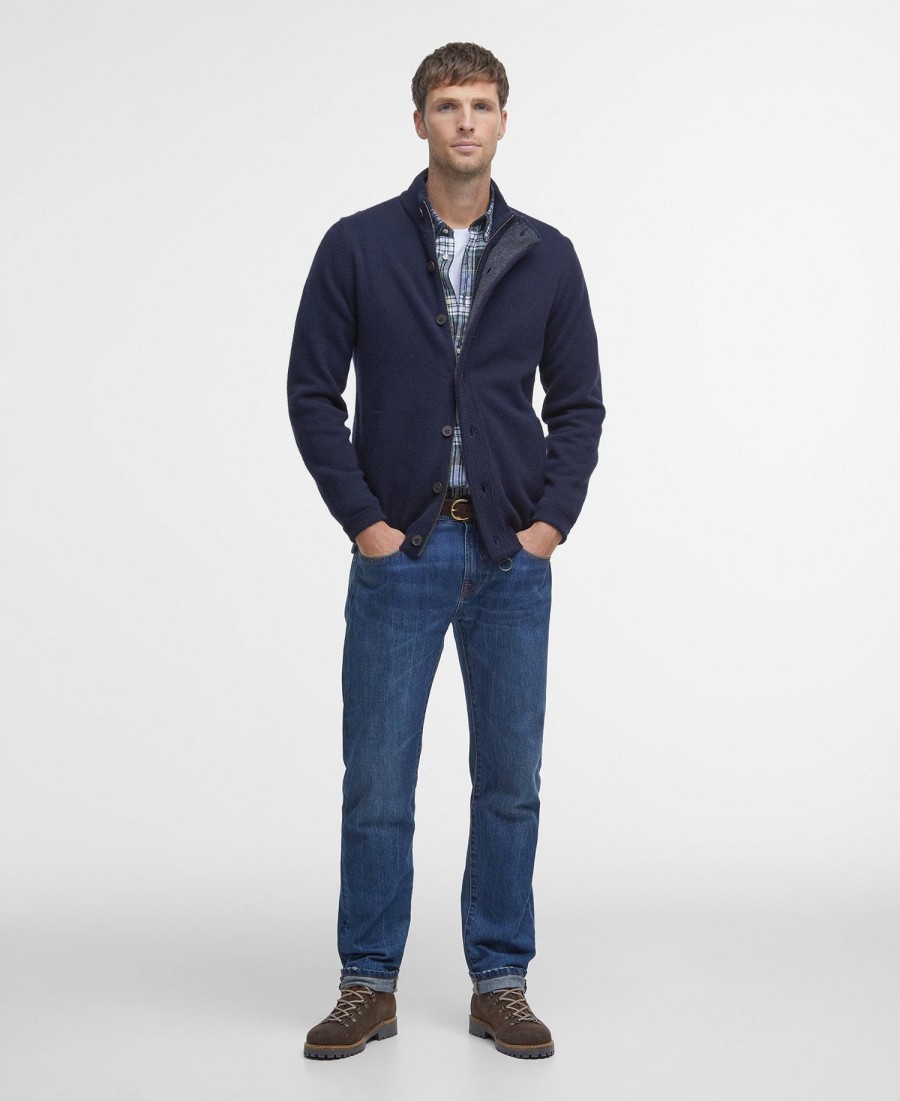 essential patch zip-through jumper