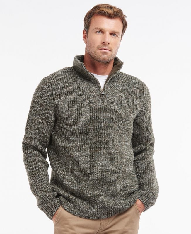 new tyne half zip jumper