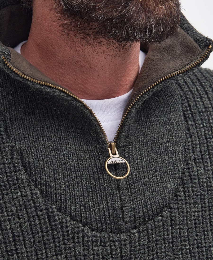 new tyne half zip jumper