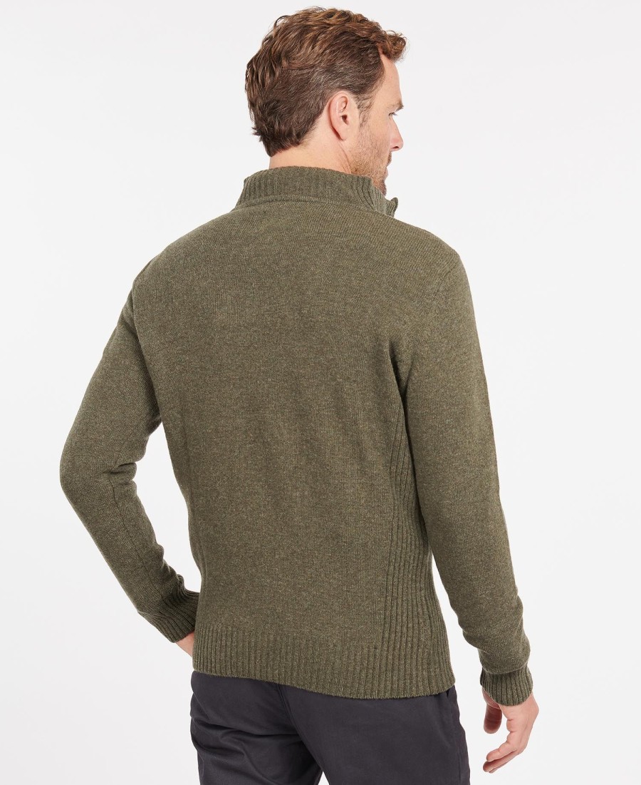 nelson essential half-zip sweater