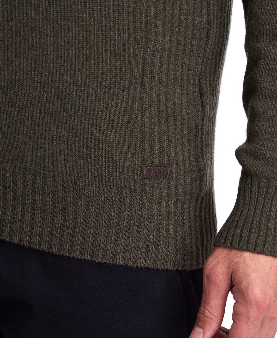 nelson essential half-zip sweater