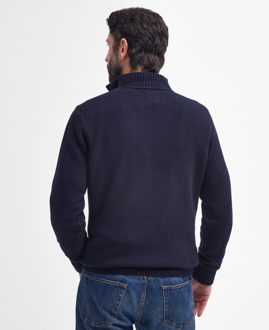 nelson essential half-zip sweater