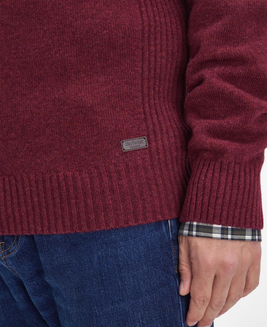 nelson essential half-zip sweater