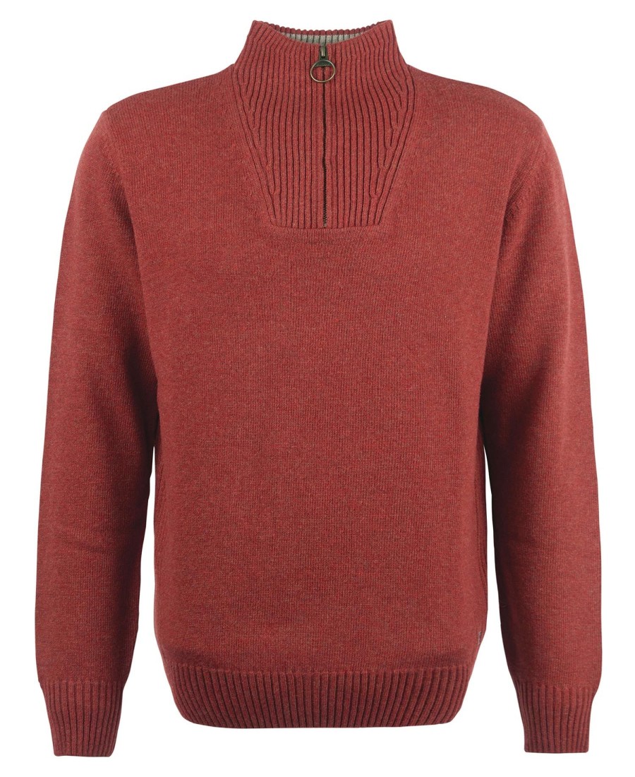 nelson essential half-zip sweater