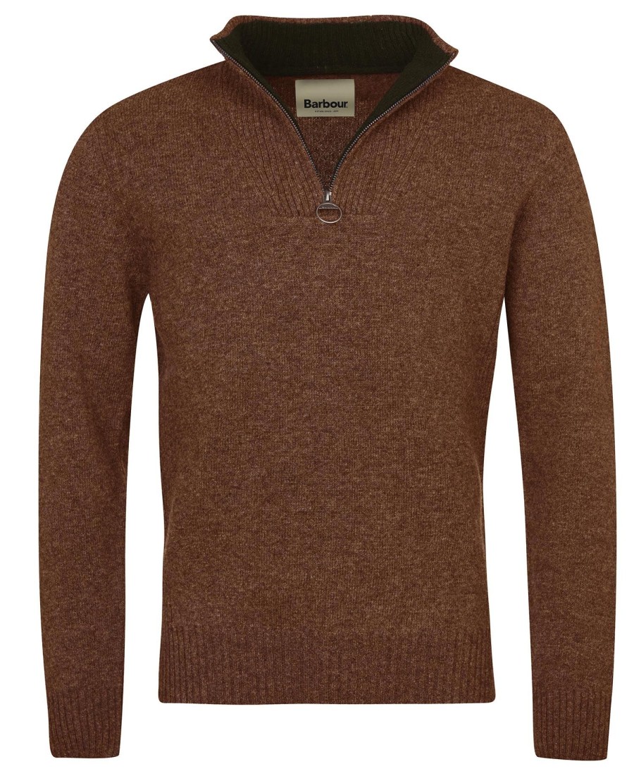 nelson essential half-zip sweater
