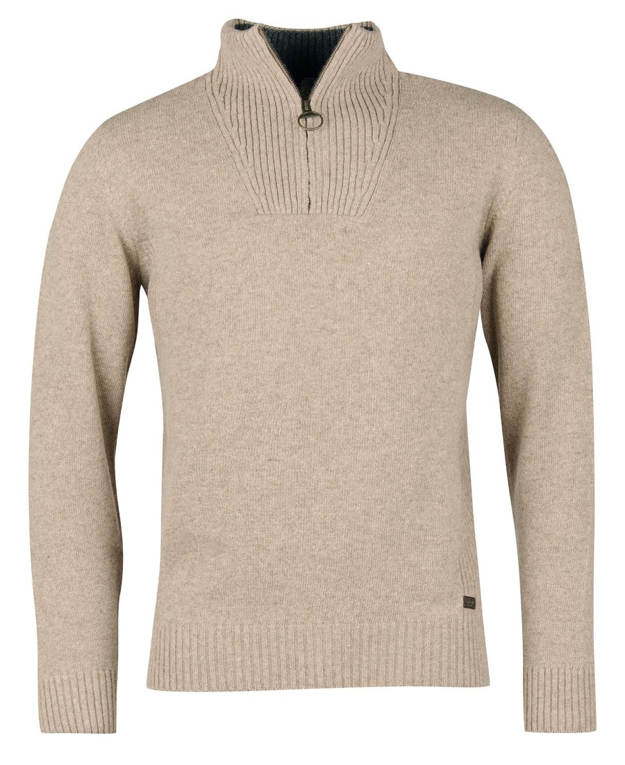 nelson essential half-zip sweater