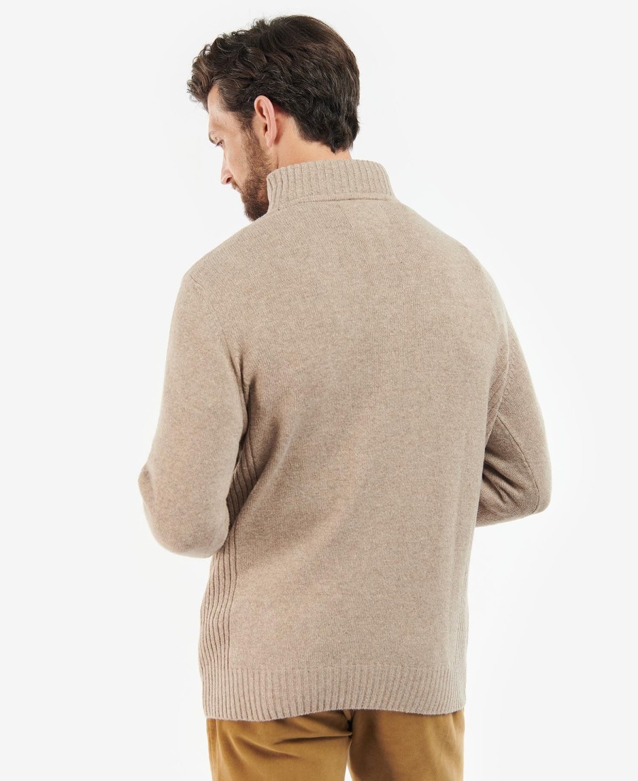 nelson essential half-zip sweater
