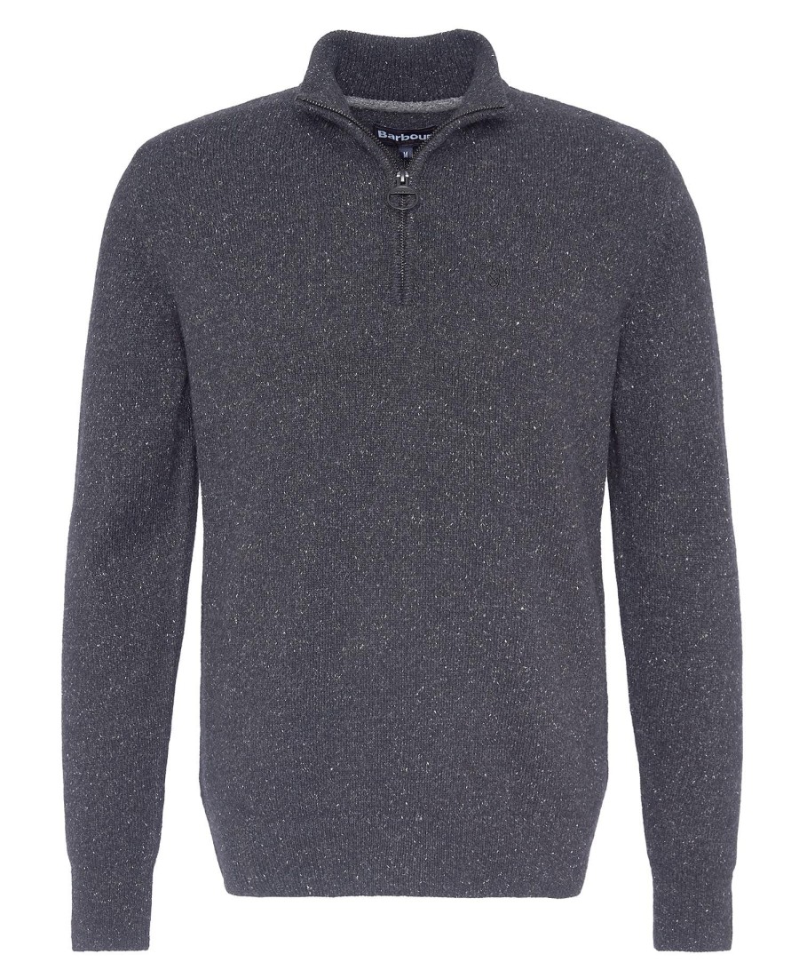 essentiële tisbury half zip hoodie
