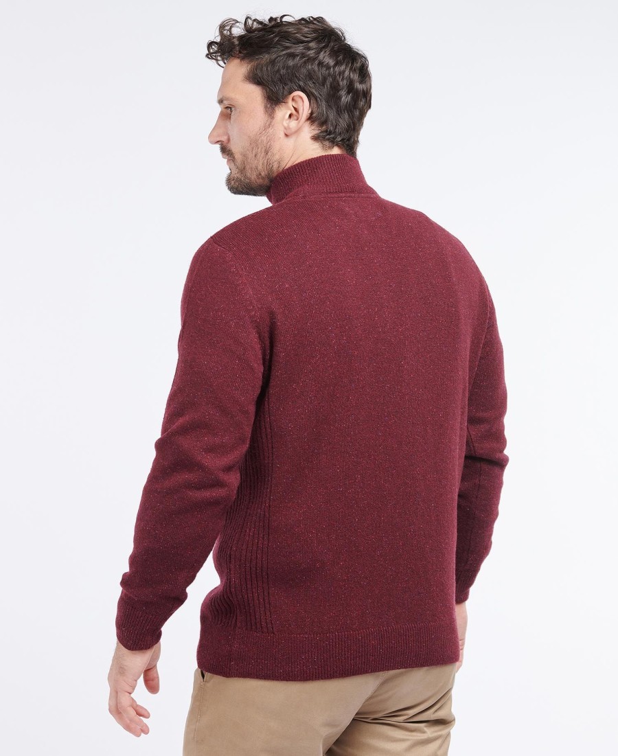 essentiële tisbury half zip hoodie
