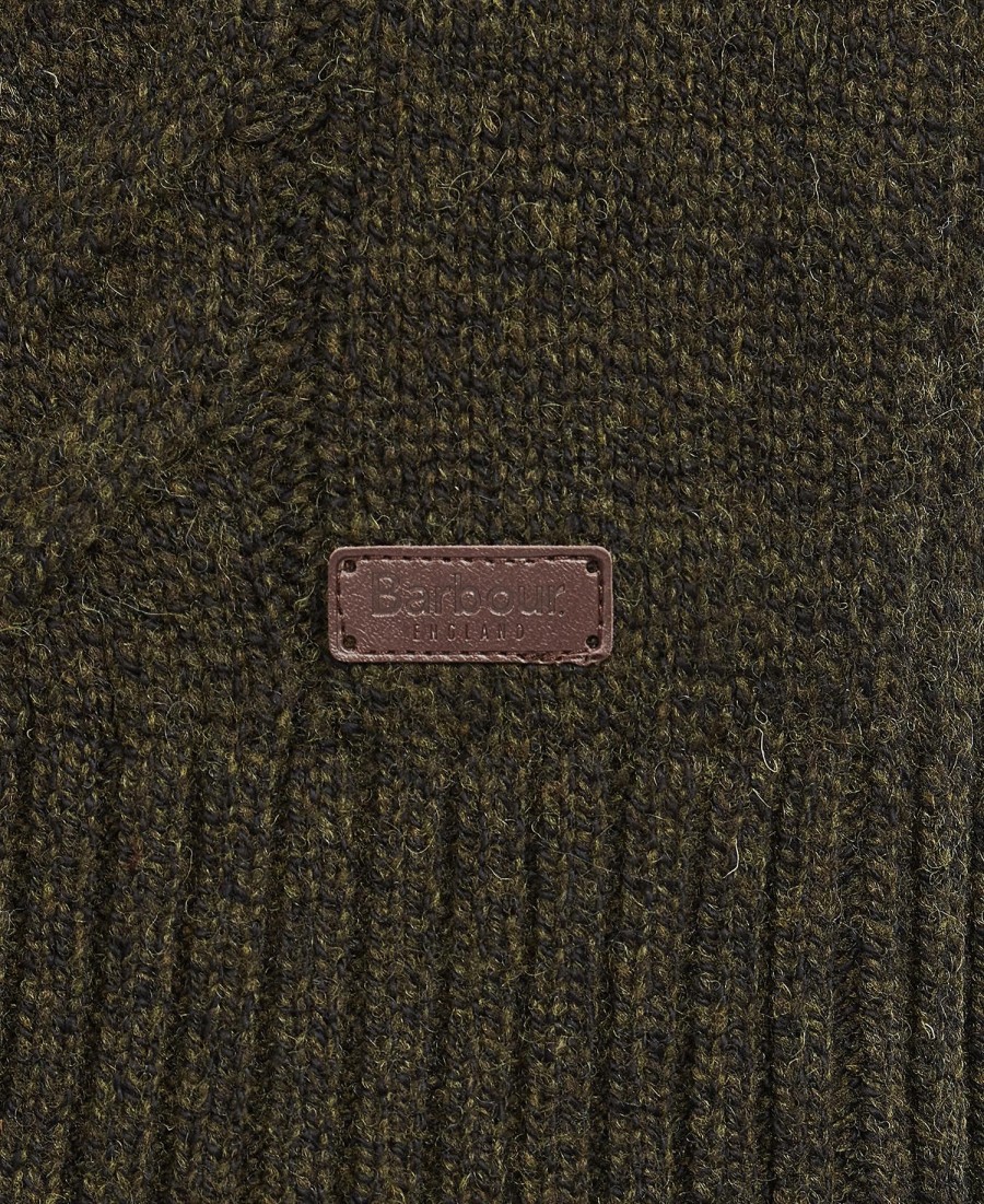 essentiële kabelgebreide sweater