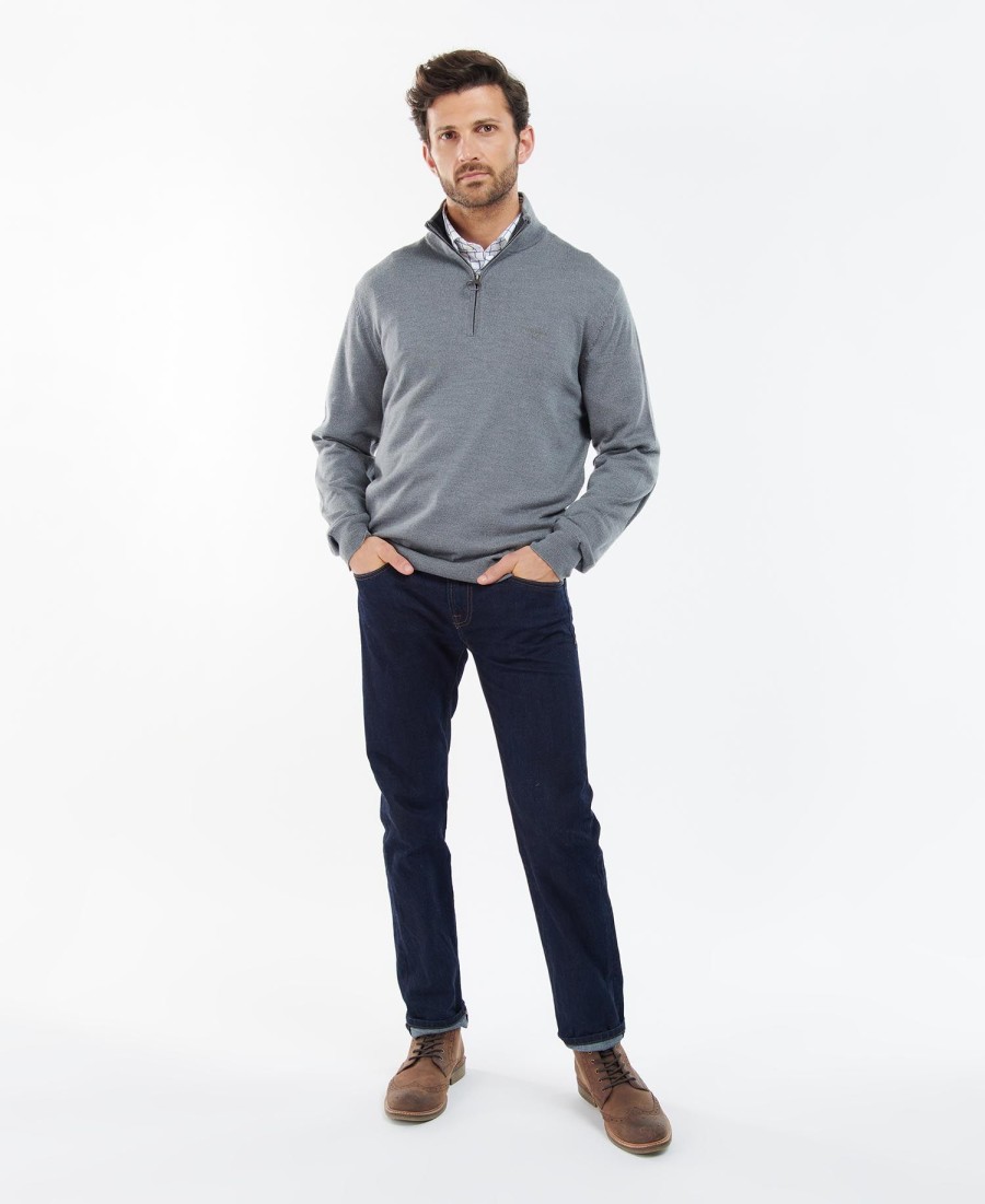 loyton merino half zip hoodie