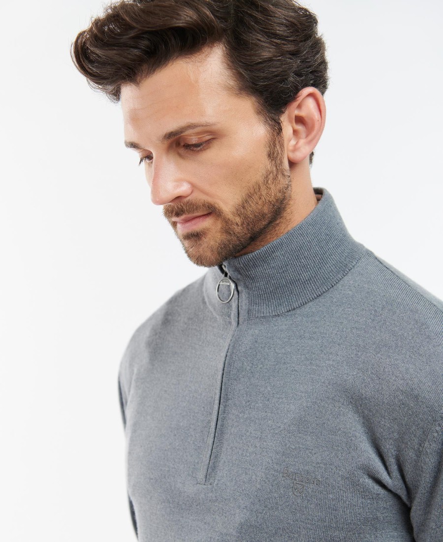 loyton merino half zip hoodie