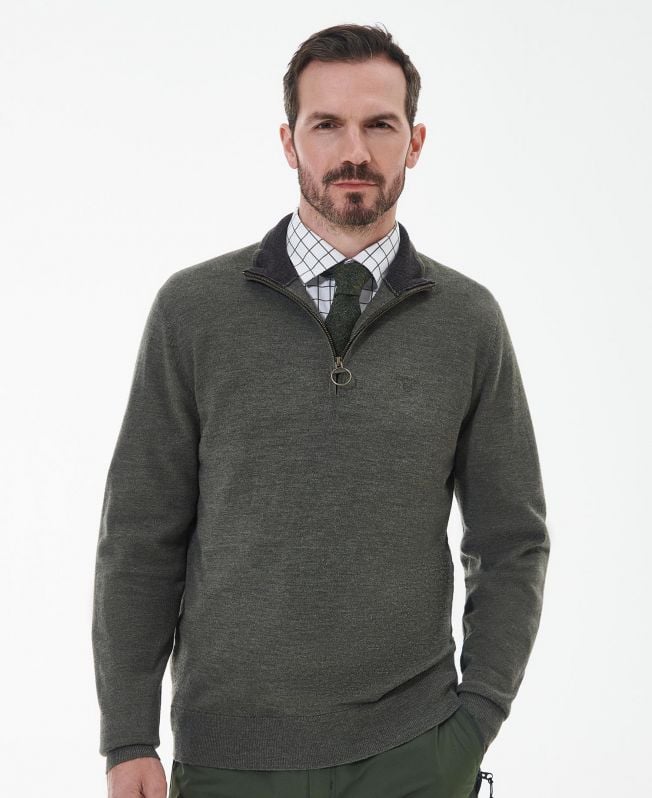 loyton merino half zip hoodie