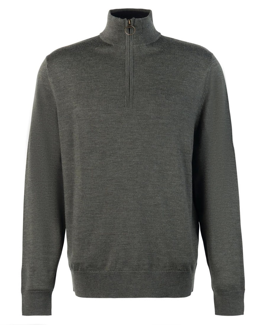 loyton merino half zip hoodie