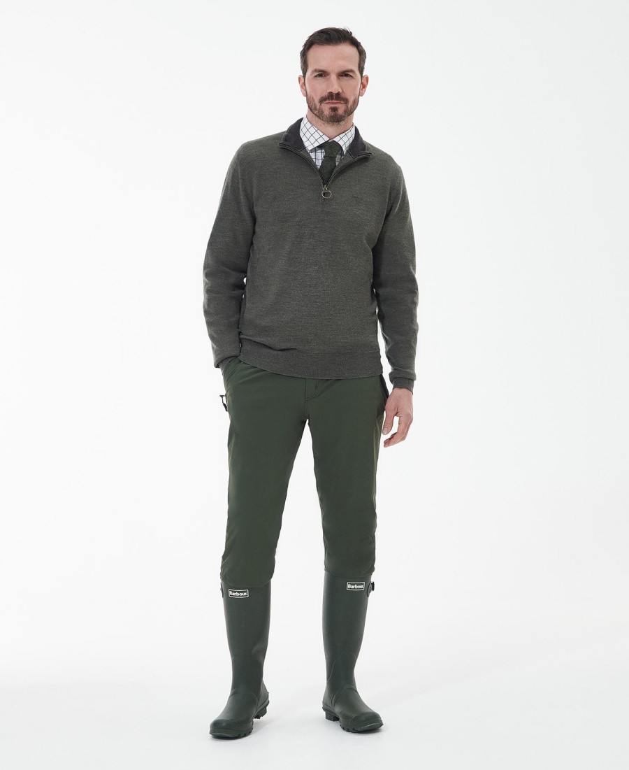 loyton merino half zip hoodie