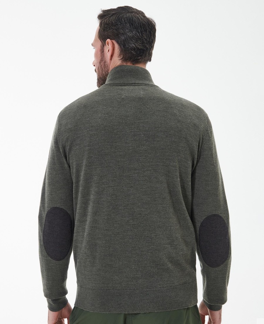 loyton merino half zip hoodie