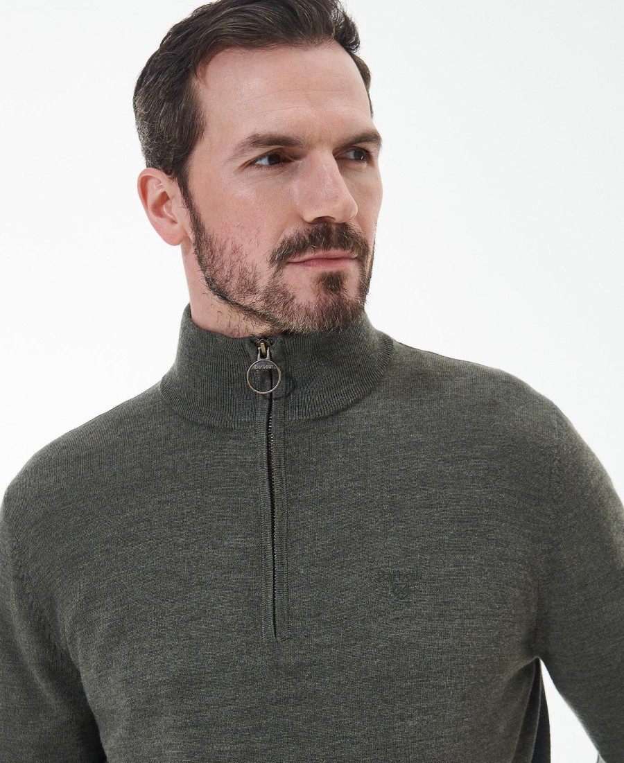 loyton merino half zip hoodie
