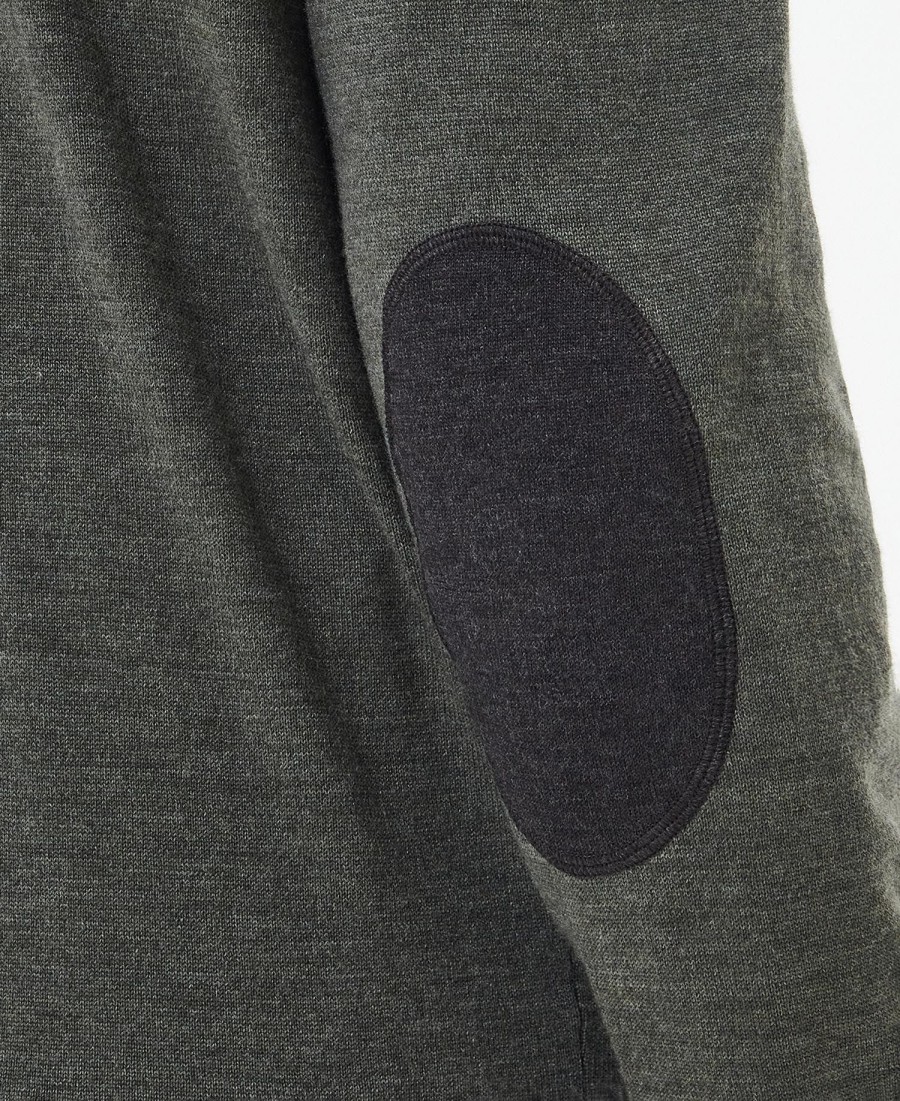 loyton merino half zip hoodie