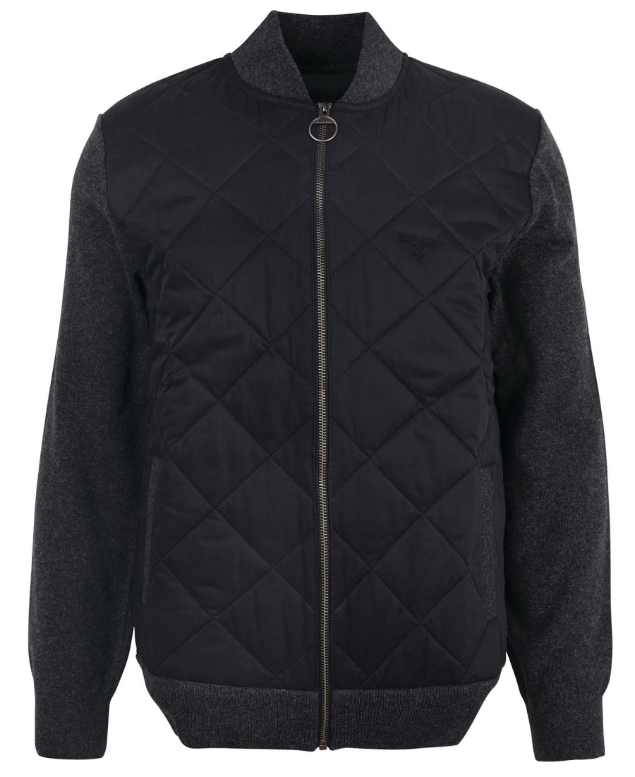 essentiële gewatteerde jas met ritssluiting