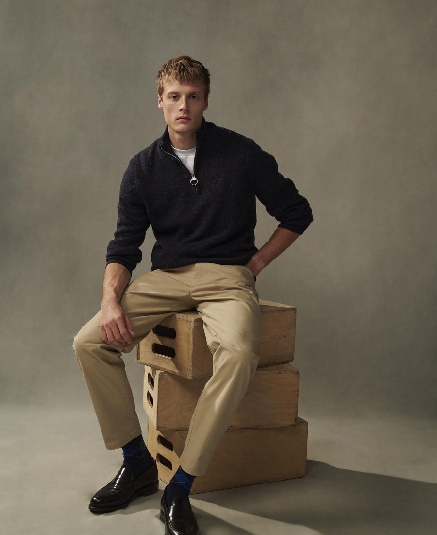 tansbury half zip jumper