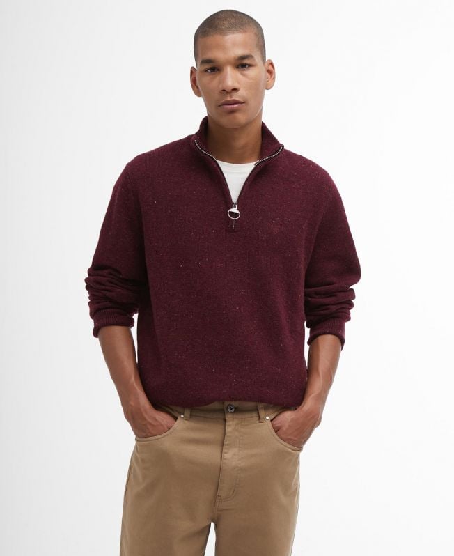 tansbury half zip jumper