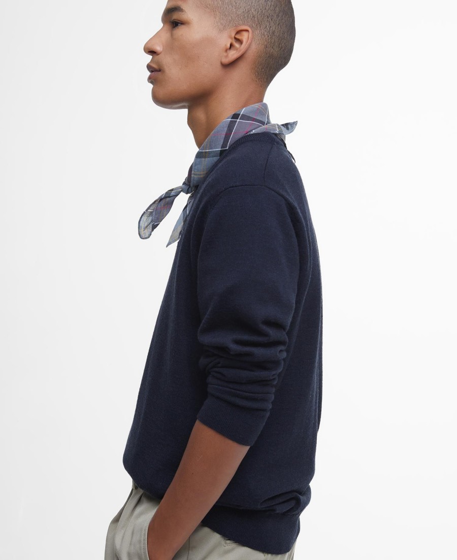 merino v-hals trui