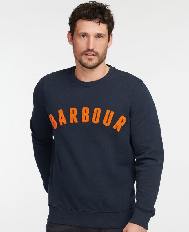 hoodie met preppy logo