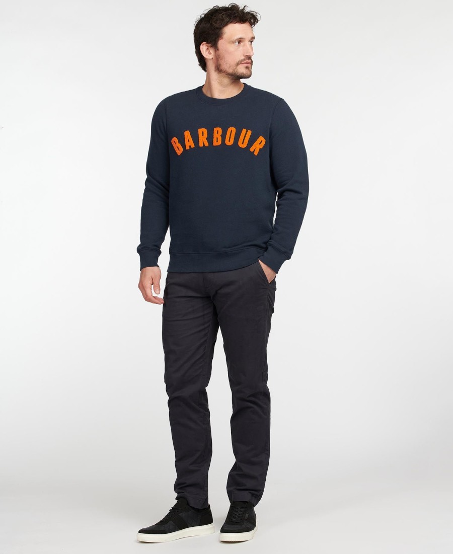 hoodie met preppy logo