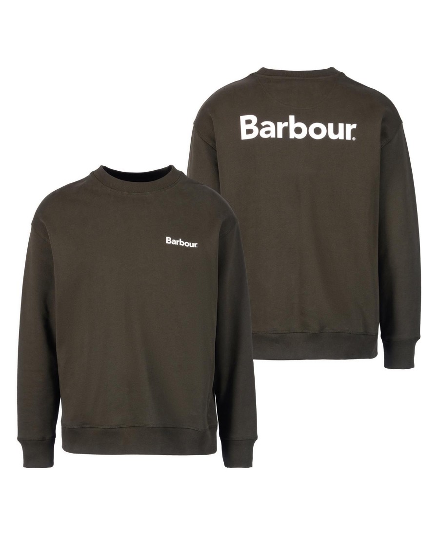 nicholas oversized sweatshirt met geborstelde afwerking