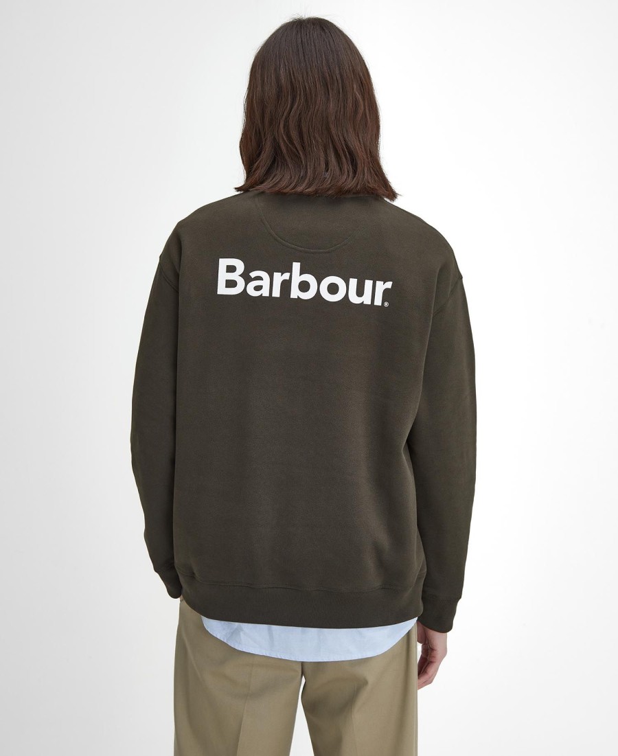 nicholas oversized sweatshirt met geborstelde afwerking