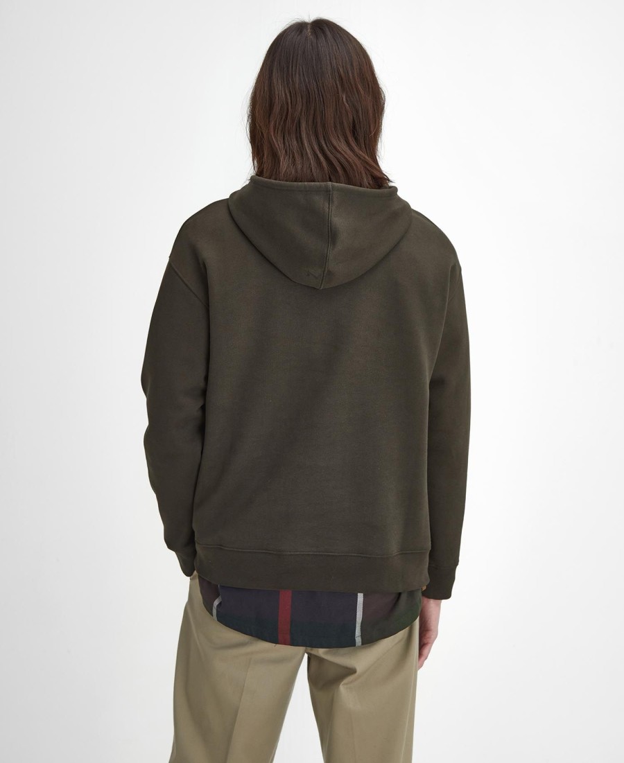 geborstelde nicholas oversized sweatshirt