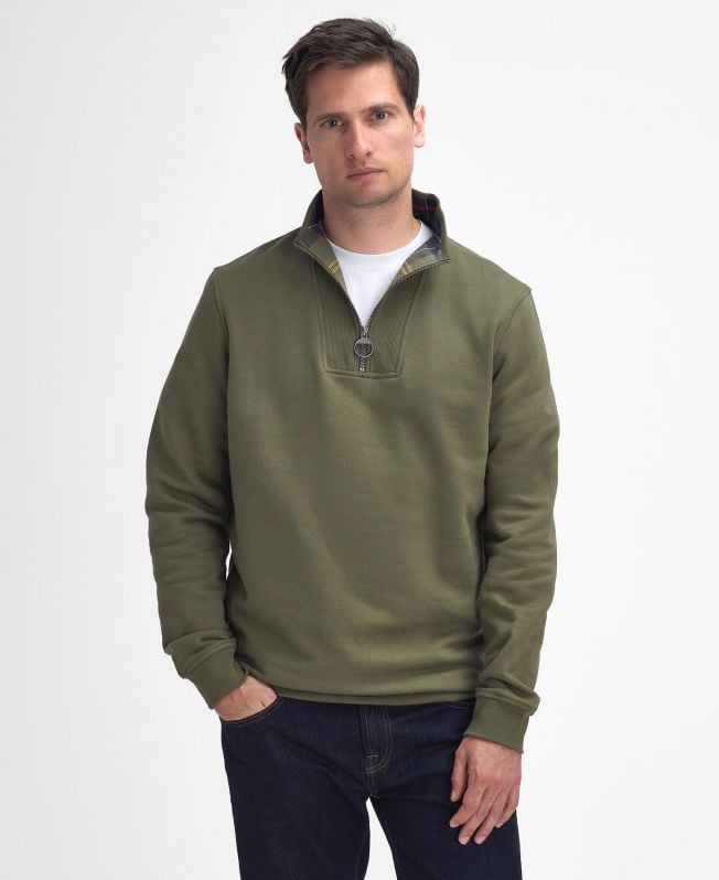 nelson half-zip sweatshirt