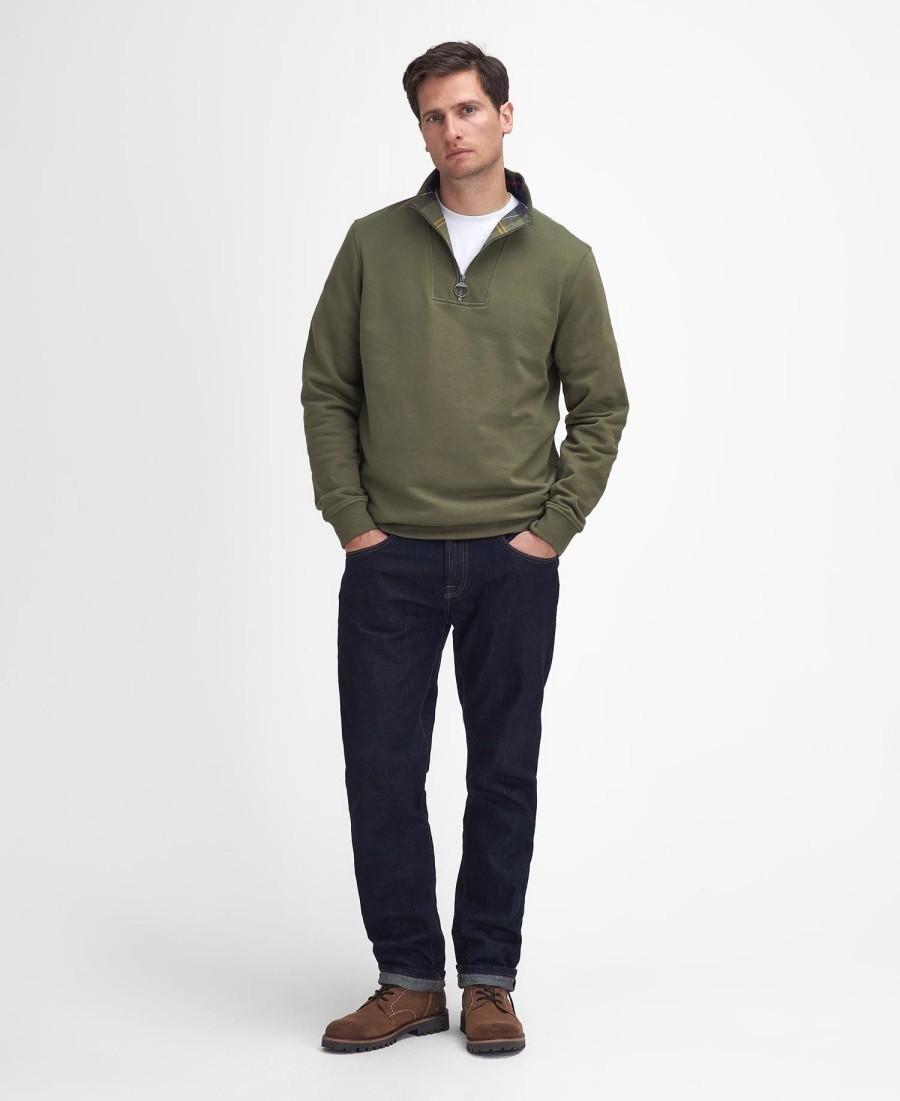 nelson half-zip sweatshirt
