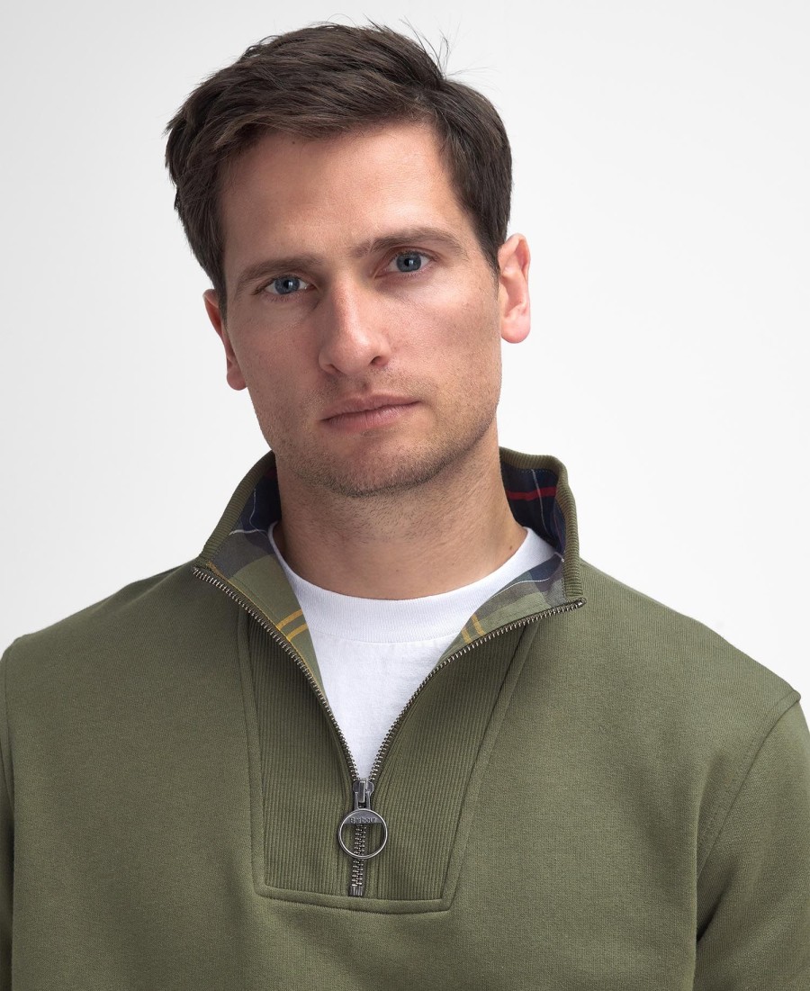 nelson half-zip sweatshirt