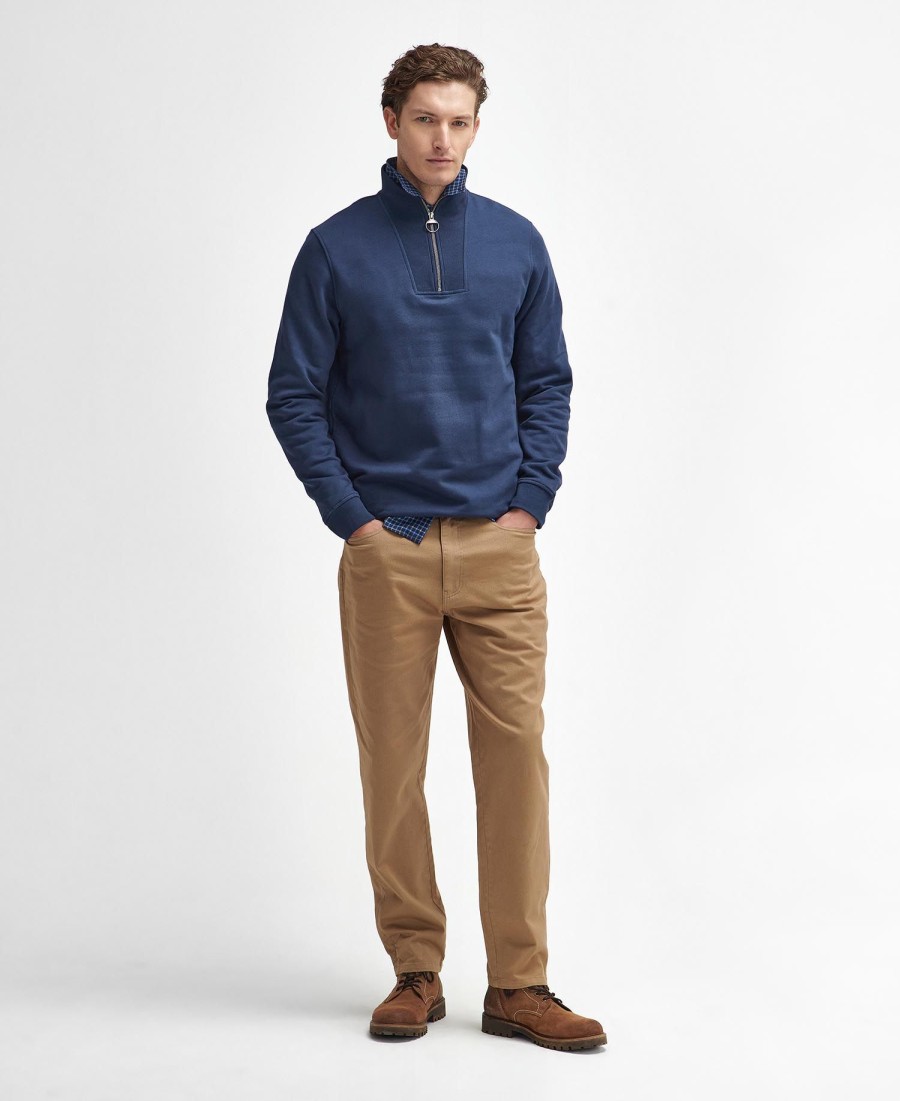 nelson half-zip sweatshirt