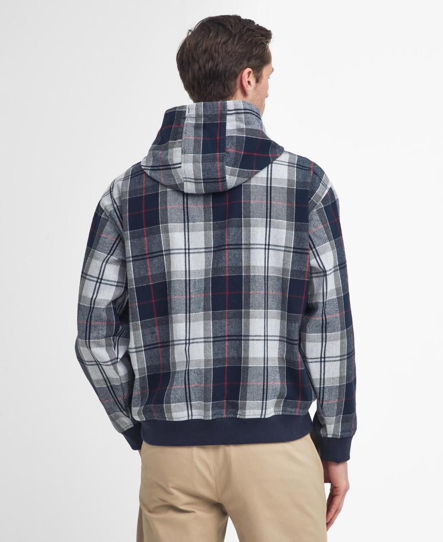 brough tartan sweatshirt
