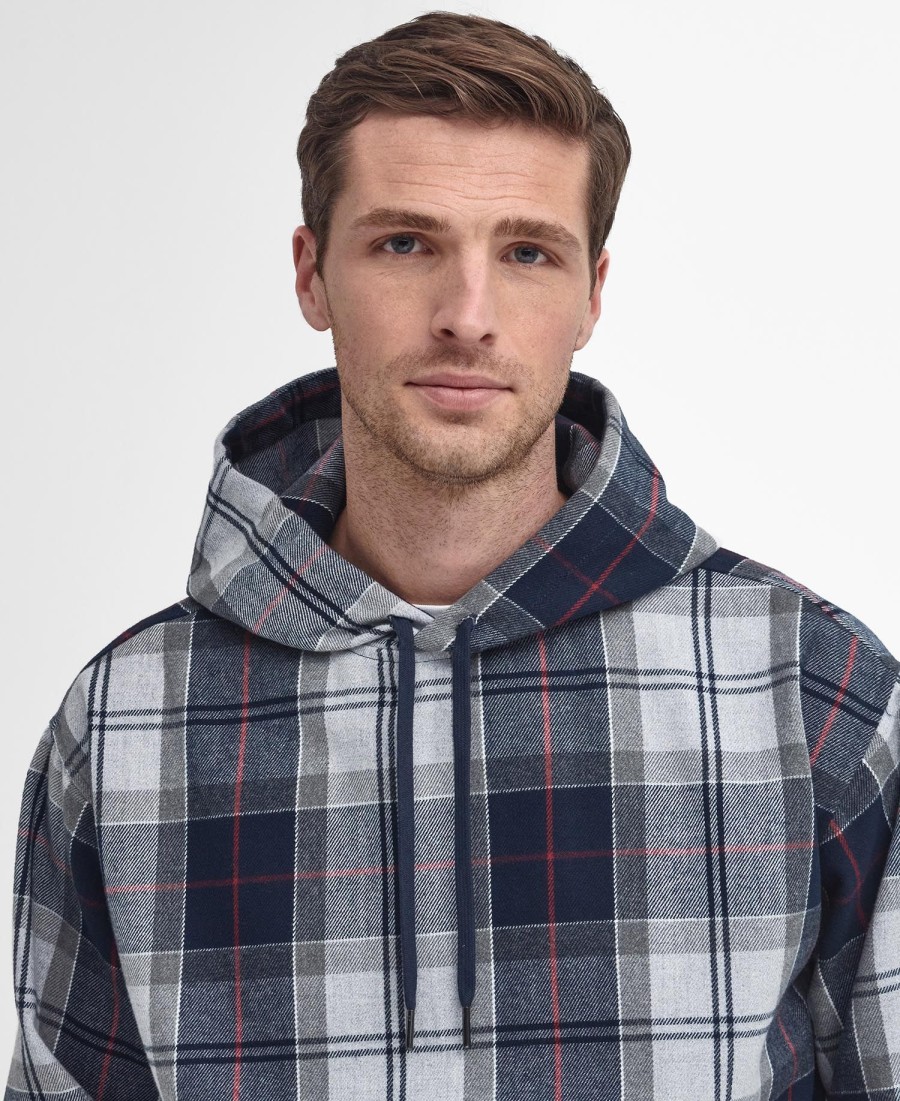 brough tartan sweatshirt