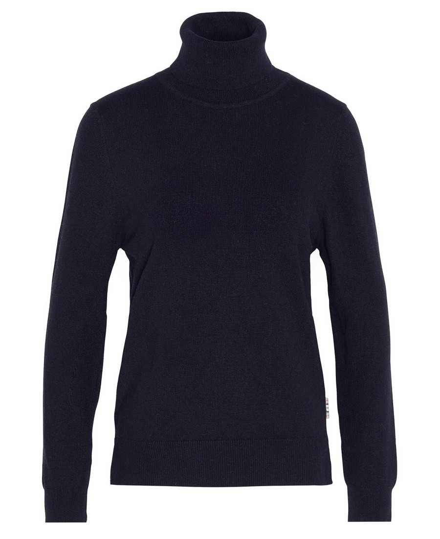 pendle jumper met opgerolde hals