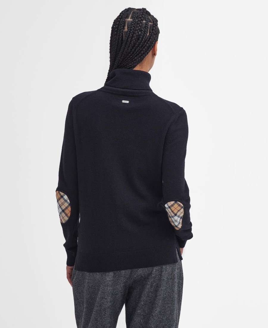 pendle jumper met opgerolde hals