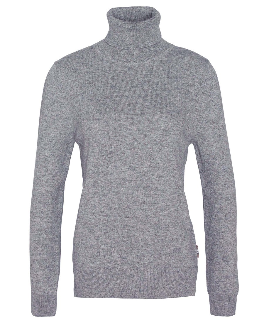 pendle jumper met opgerolde hals