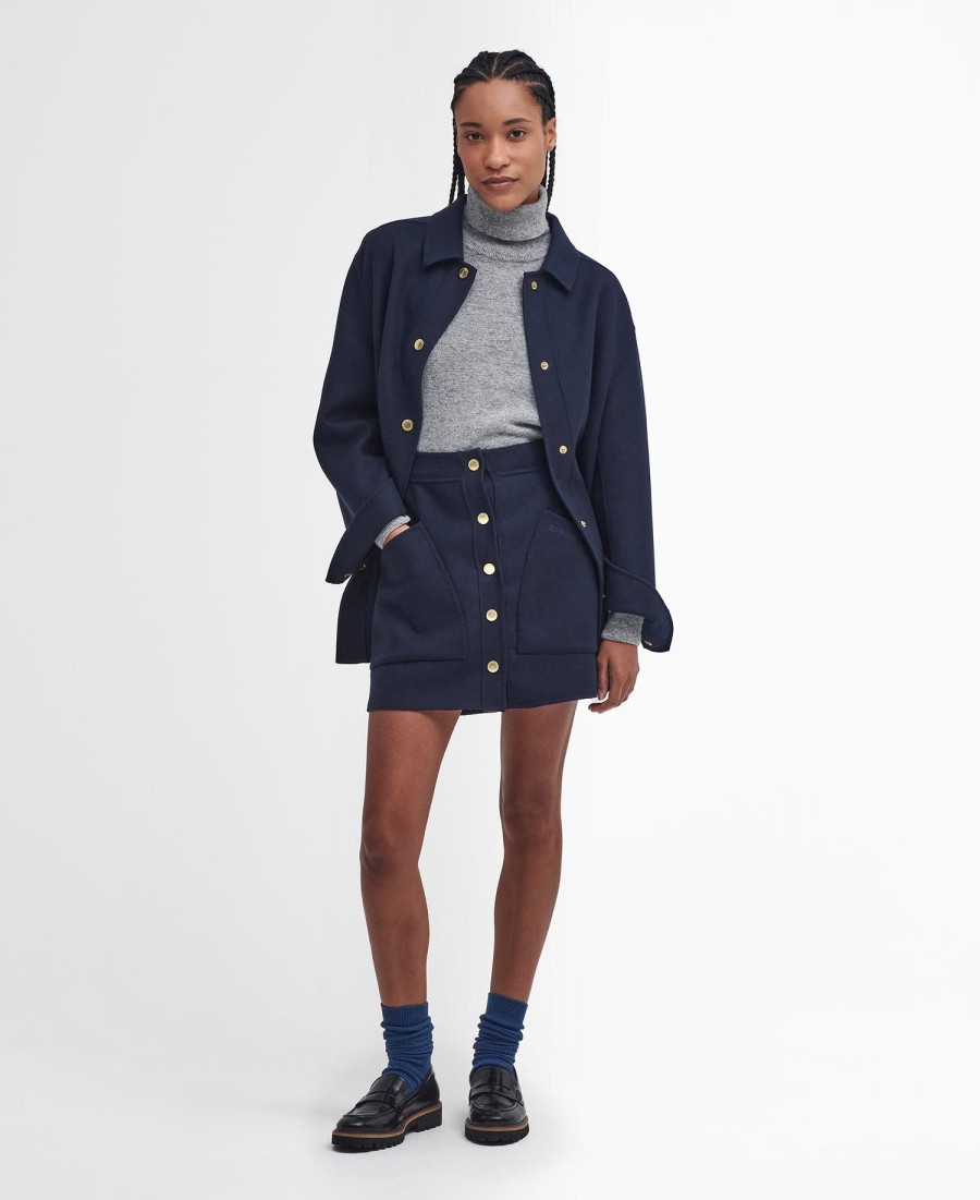pendle jumper met opgerolde hals