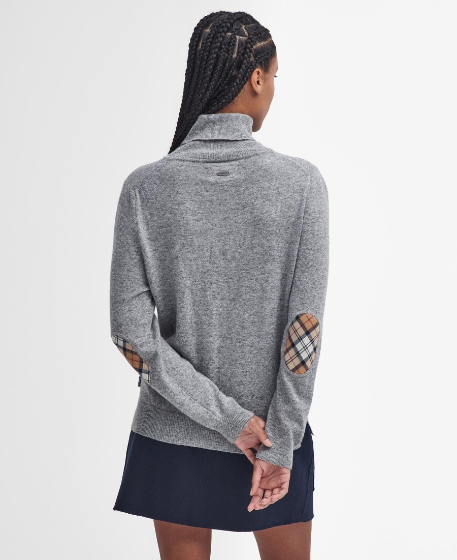 pendle jumper met opgerolde hals