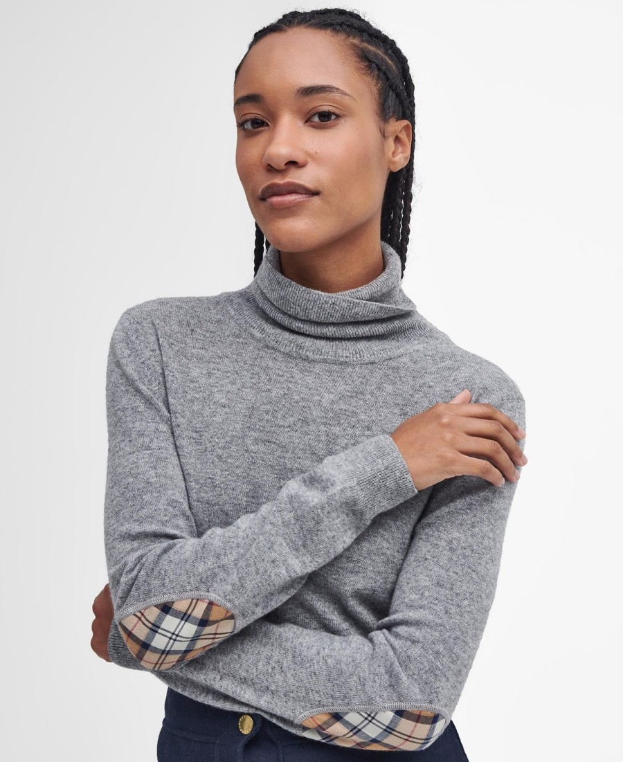 pendle jumper met opgerolde hals