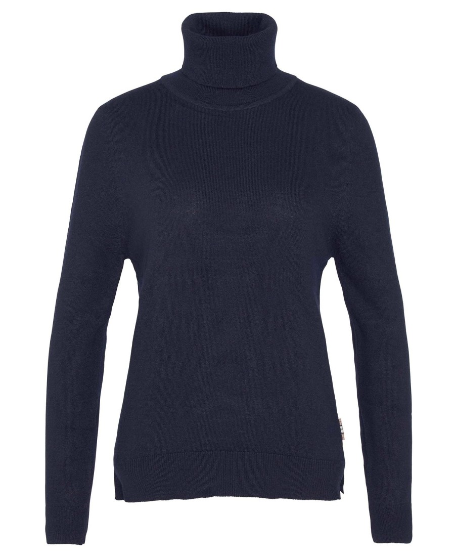 pendle jumper met opgerolde hals