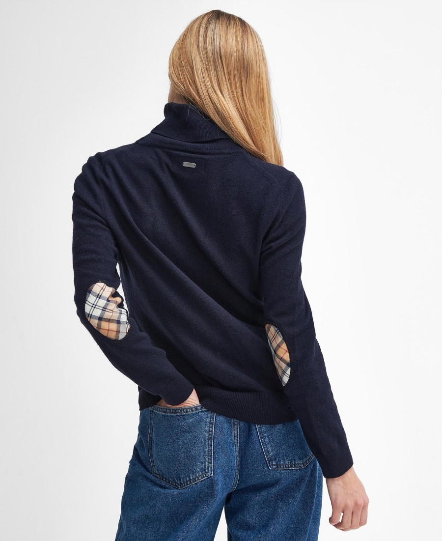 pendle jumper met opgerolde hals