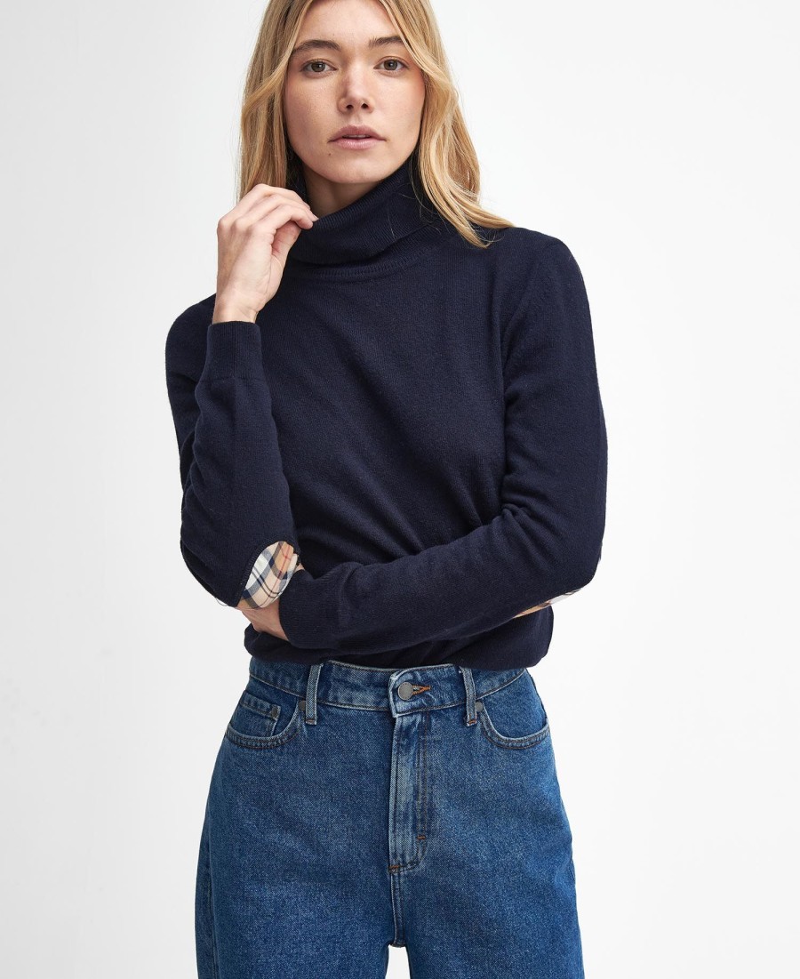 pendle jumper met opgerolde hals
