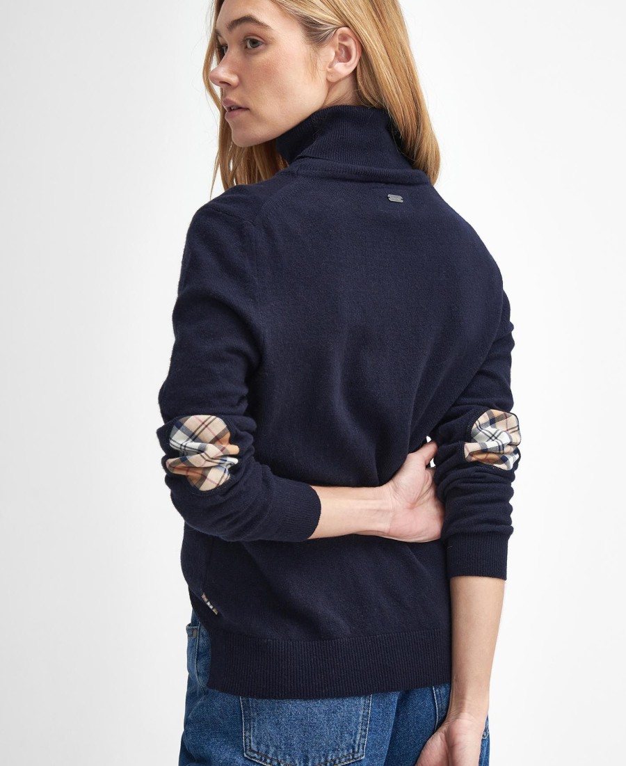 pendle jumper met opgerolde hals