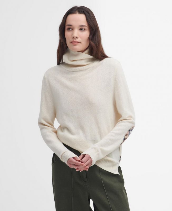 pendle jumper met opgerolde hals